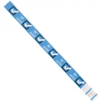 Tyvek® Wristbands, 3/4" x 10", Blue "Age Verified", 500/Case