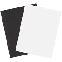 Magnetic Sheets, 1 Label per Sheet, 8 1/2" x 11", White, 10/Case