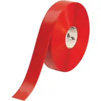 Mighty Line™ Deluxe Safety Tape, 60 Mil PVC, 2" x 100', Red, 1/Case