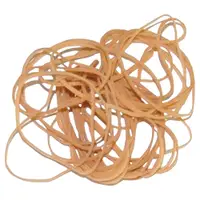 Rubber Bands, 1/16" x 3", Brown, 10 Lbs./Case