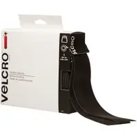 Velcro® Tape, Combo Packs, 2" x 15', Black, 1/Case