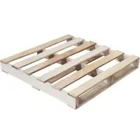 #1 Recycled Wood Pallet, 36 x 36", Natural Wood,10/Bundle