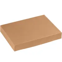 Apparel Boxes, 11 1/2" x 8 1/2" x 1 5/8", Kraft, 100/Case