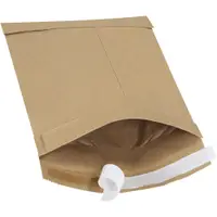 Self-Seal Padded Mailers, #0, 6" x 10", Kraft, 250/Case