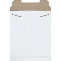 Stayflats® Mailers, 11" x 13-1/2", White, 100/Case