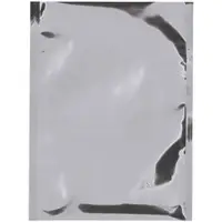 Moisture Barrier Bags, 3.6 Mil, 8" x 12", Silver, 100/Case