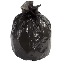 Second Chance Trash Liners, 33 Gallon, 2.0 Mil., Flat Pack, 33" x 39", Black,100/Case
