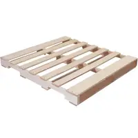 #1 Recycled Wood Pallet, 48 x 42", Natural Wood,10/Bundle