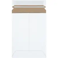 Stayflats Plus® Self-Seal Mailers, 6" x 8", White, 100/Case