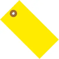Tyvek® Shipping Tags, 6 1/4" x 3 1/8", Yellow, 100/Case